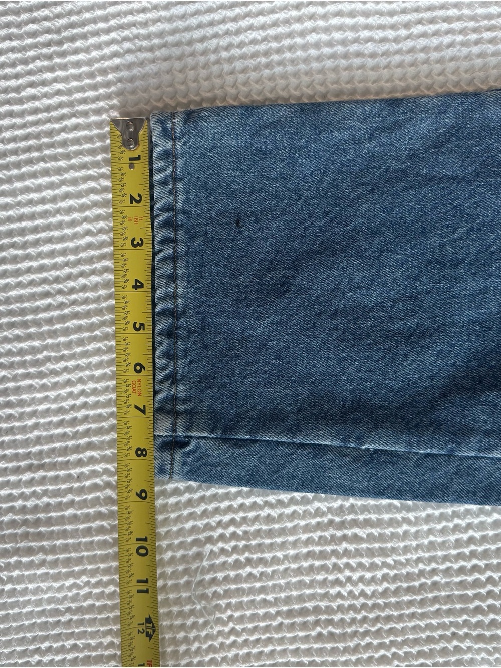 VINTAGE L.L Bean Double L Flannel Lined Jeans - Picture 7 of 14